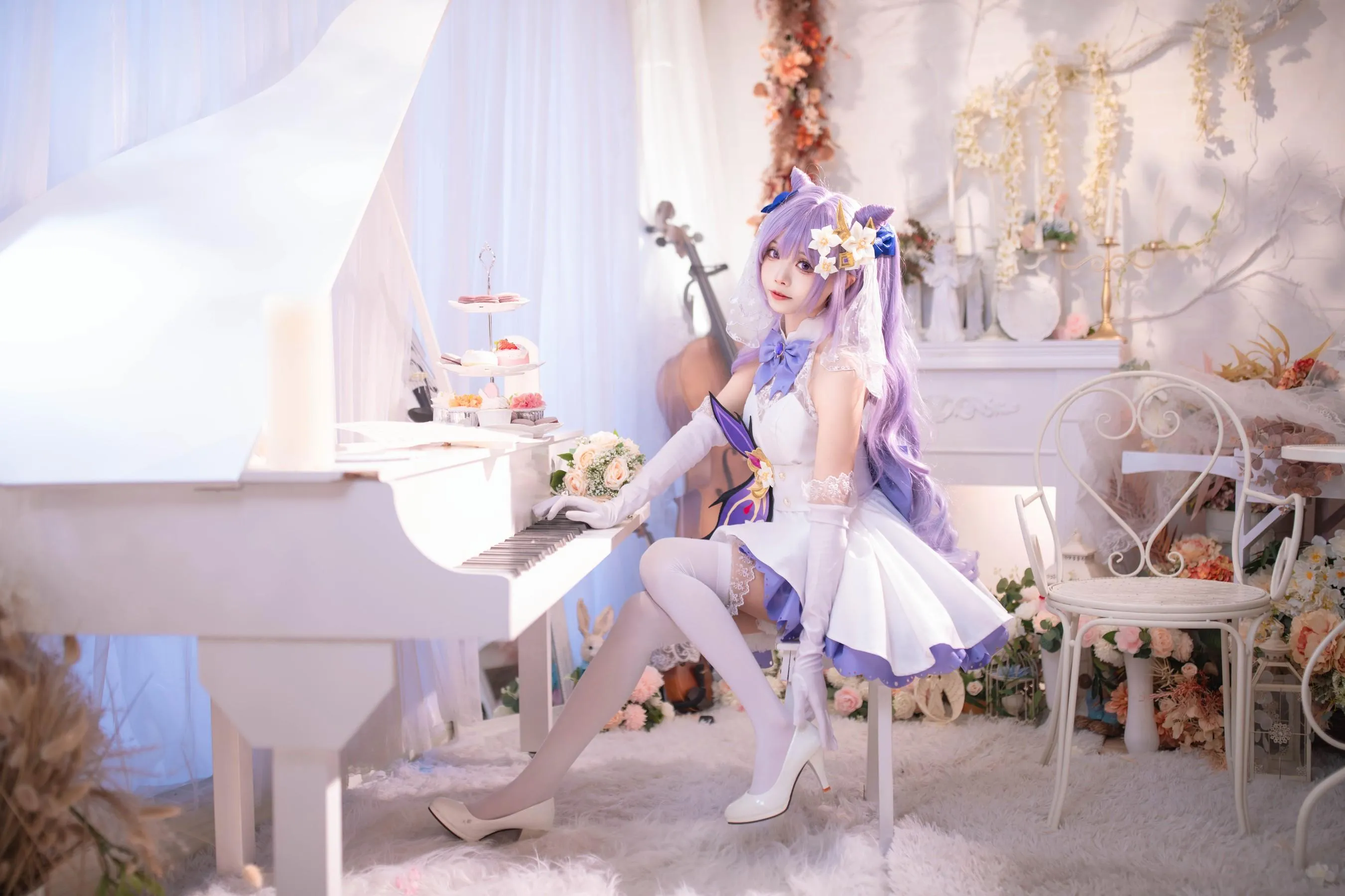 艾西aiwest – NO.02 刻晴花嫁 [40P]插图